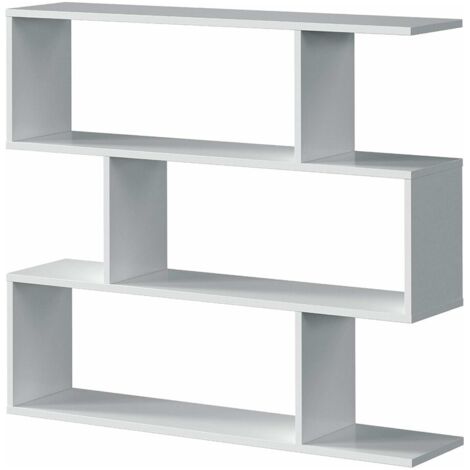 LIBRERIA MOD. ATHENA CM 110X24 H. 97 BIANCO LUCIDO