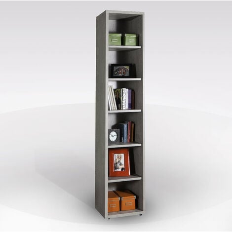 LIBRERIA MOD. DISEGNO 44X36 H. 217 CM CEMENTO
