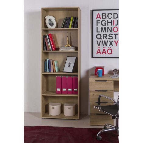 LIBRERIA MOD. FLOW CM 68.8X35.3 H. 200.6 ROVERE ARTISAN
