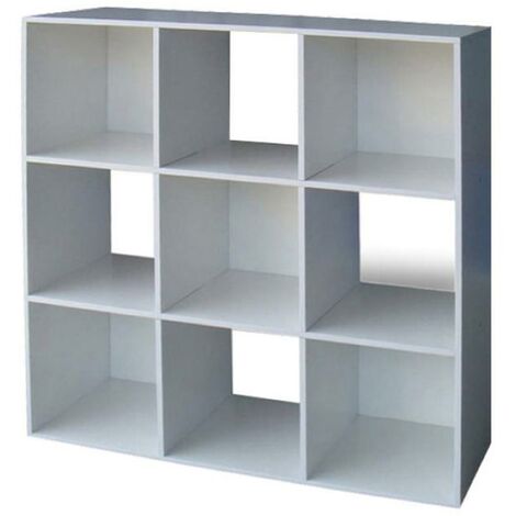 SET 3 CUBI Mensole Mensola a Cubo da Parete Libreria Moderna in Legno  Bianco EUR 18,90 - PicClick IT