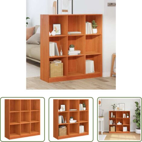 Libreria moderna -  Armadio per Libri Marrone cerato 104 x 33 x 110 cm