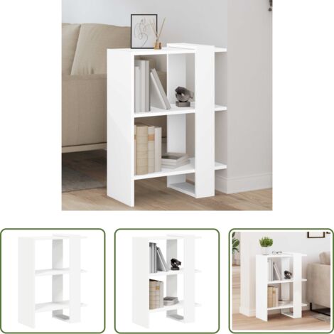 Libreria moderna -  Libreria Bianco 52 x 25 x 71,5 cm Legno multistrato