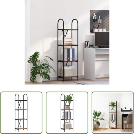 Libreria moderna -  Libreria Legno vecchio 40 x 30 x 146 cm Legno multistrato