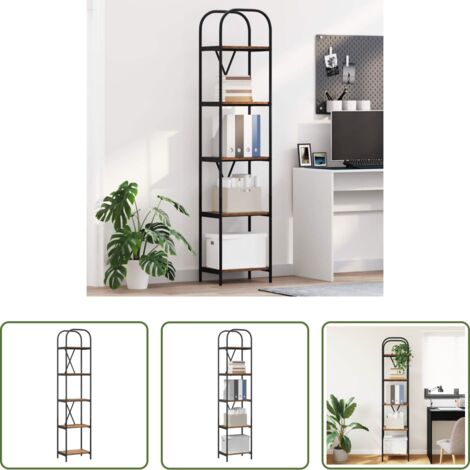 Libreria moderna -  Libreria Legno vecchio 40 x 30 x 183 cm Legno multistrato