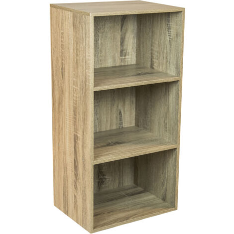 Libreria modulare con struttura in pannello truciolare