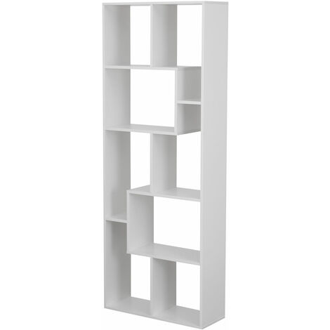 Libreria multiforme a 8 ripiani bianco JANE