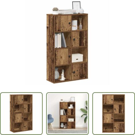 Libreria per libri -  Libreria Legno Vecchio 60x24x101,5 cm in Truciolato