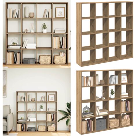 Libreria Rovere Artigianale 102x29x143 cm in Legno Multistrato - Libreria multistrato - Libreria rovere artigianale