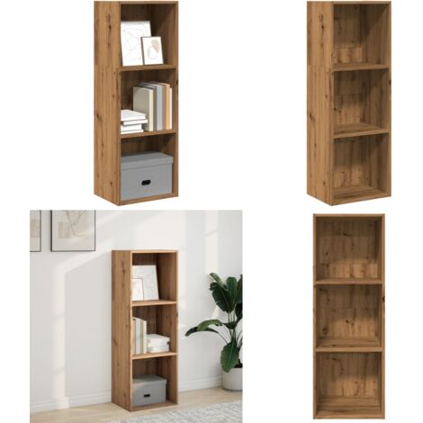 Libreria Rovere Artigianale 40x30x114 cm in Legno Multistrato - Libreria artigianale - Libreria in truciolato