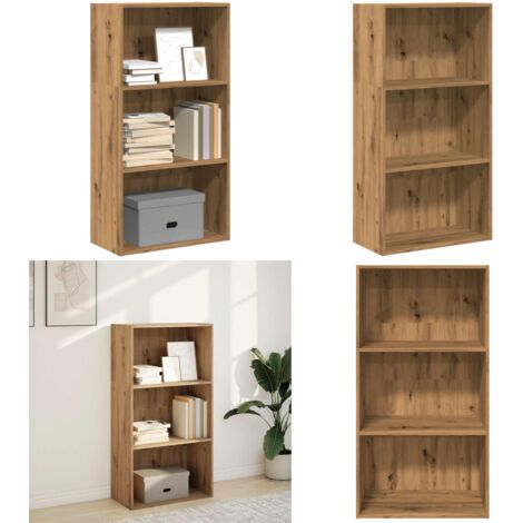 Libreria Rovere Artigianale 60x30x114 cm in Legno Multistrato - Libreria artigianale - Libreria in truciolato