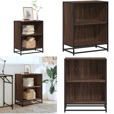 Libreria Rovere Marrone 60x35x76 cm in Legno Multistrato - Libreria marrone - Libreria moderna