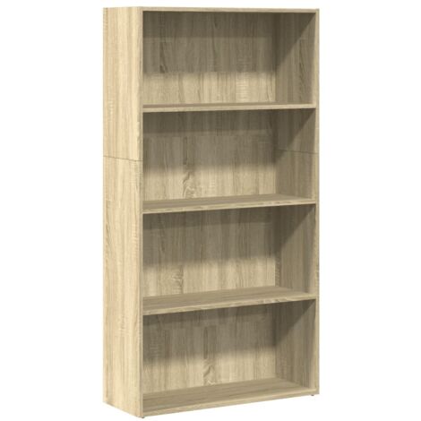 Libreria Rovere Sonoma 80x30x152 cm in Legno Multistrato vidaXL