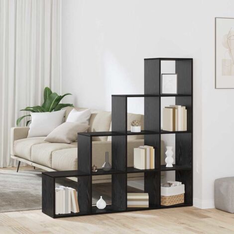 Librería Separadora de Ambientes Roble negro