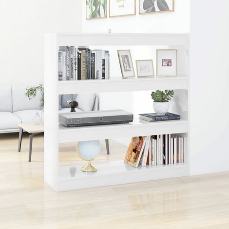 Maison Exclusive - Libreria/Divisorio Bianco 40x30x198 cm