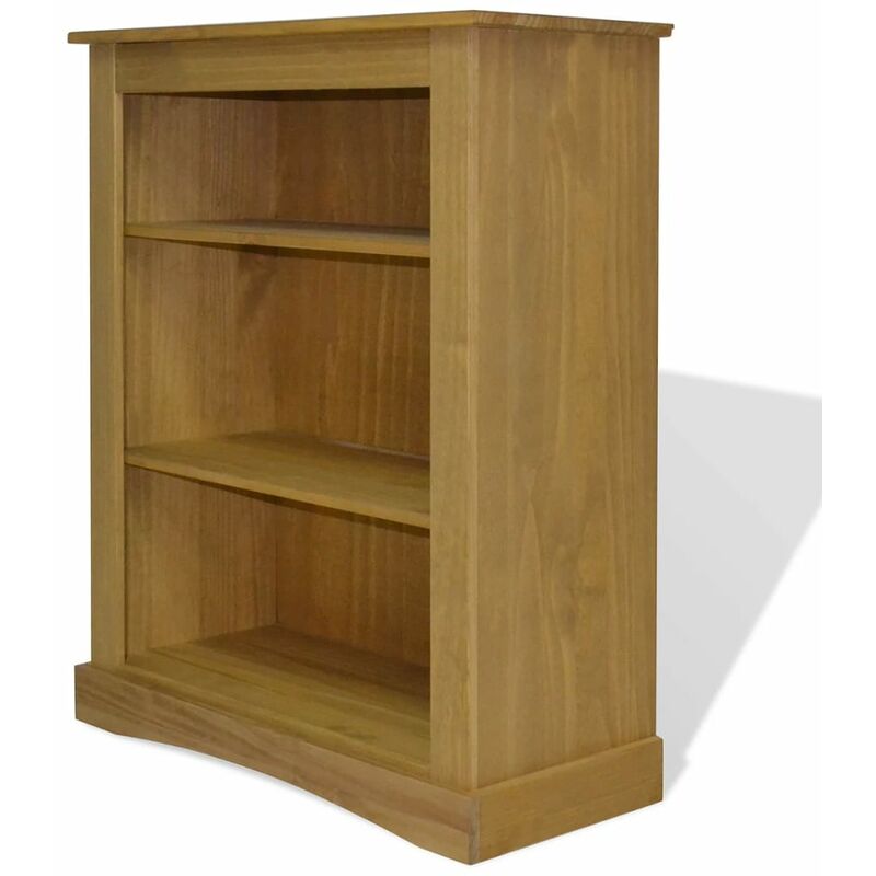 

Librero estante de 3 niveles de pino mexicano Corona Range 81x29x100 cm