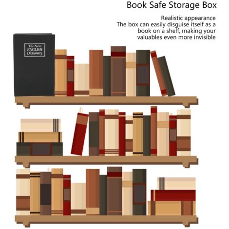 Libro de la caja fuerte secreta