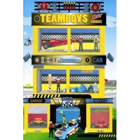 Libro de pegatinas de TEAMBOYS Motor Garage