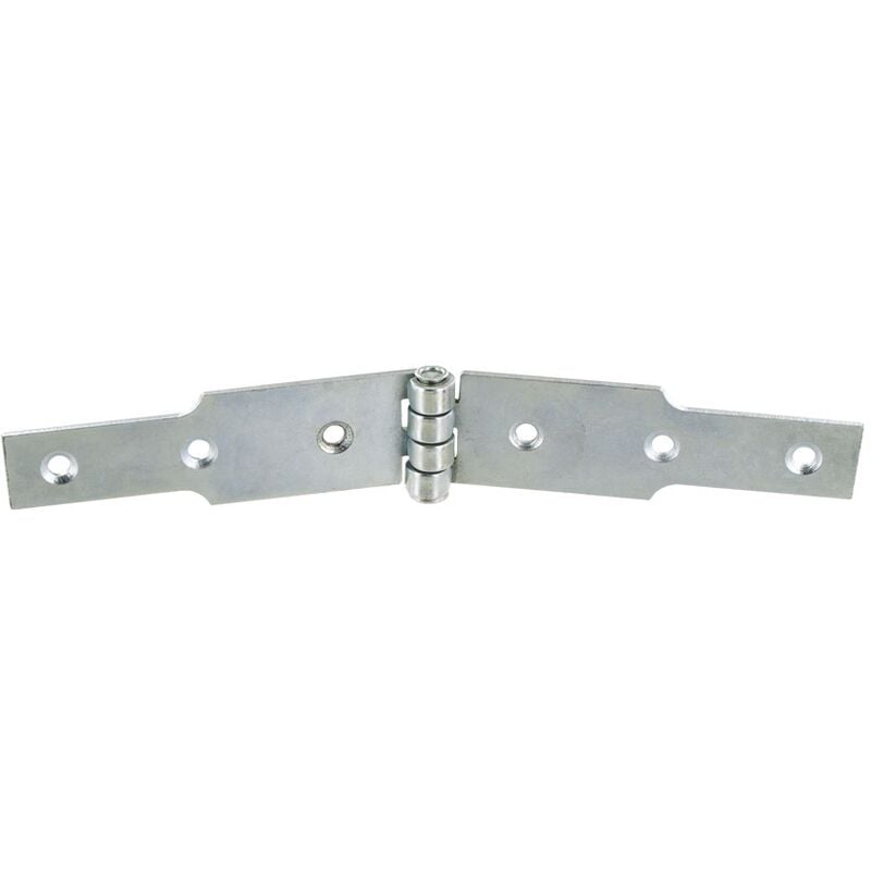 

licencia bisagra de acero galvanizado 30 x 200 mm - 2 piezas - Vynex