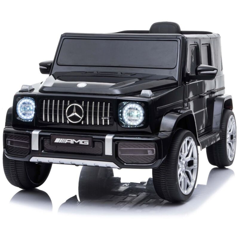 Licensed High Door Mercedes AMG G63 12V Ride On Jeep - Black