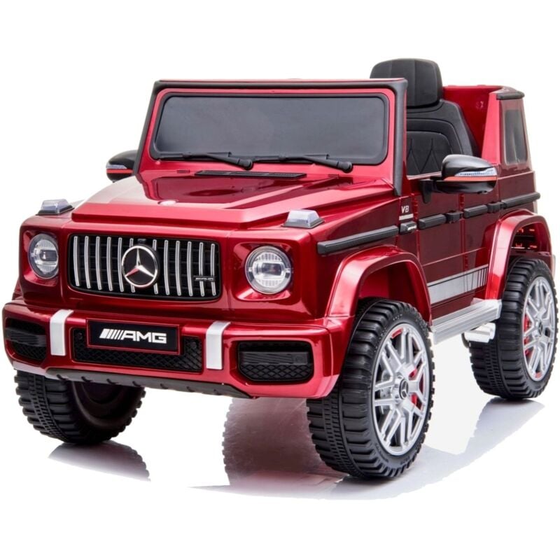 Licensed Mercedes-Benz G63 12V Children’s Ride On Jeep - Painted Red