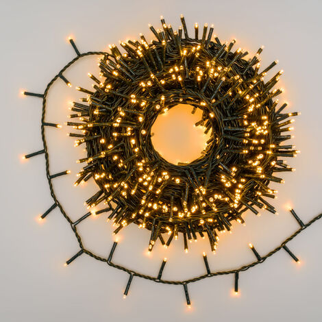 Lichterkette 600x300x240 MiniLED grün 34,5m Weihnachtsbeleuchtung