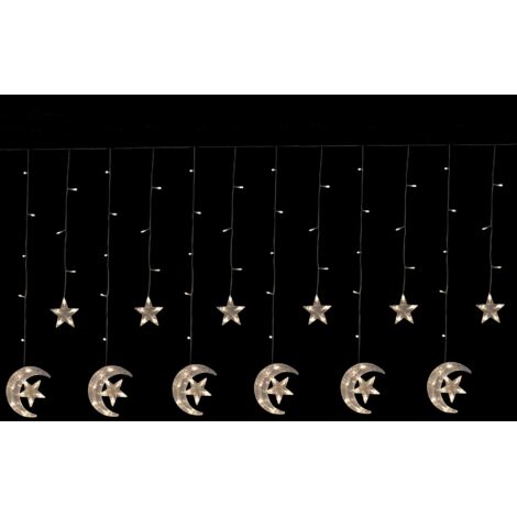 Lichterschlauch elektrisch Monden 2,5 Meter 138 LED