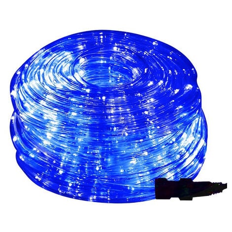 SPRINGOS Lichtschlauch 10m blau 240 LED mit Programmierer IP44
