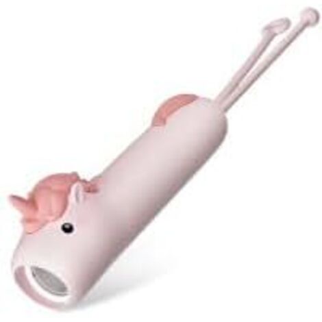 Licorne lampe de poche rechargeable dimmable haute Lumen LED lampe de poche pour enfants Camping randonnée cadeaux pour enfants [Classe énergétique A+++]