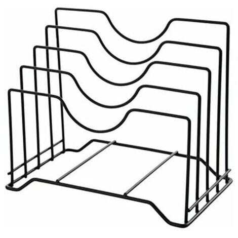 Lid Holder Storage Lid Pan Cupboard Pantry Rack Organizer Multifunctional Kitchen Cut Table Organizer Storage Bracket