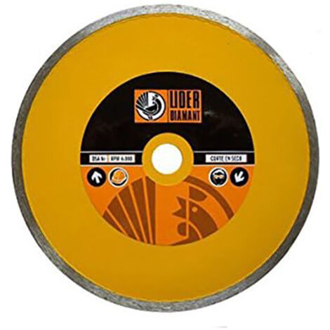 LIDER disco acero diamantado 230 b/cont.ld90cc , Disco diamantado LD90CC banda continuaMedidas: 230x7.00x22.2mmIndicado para Porcelanato,silestone,gres,cerámica,azulejo y m