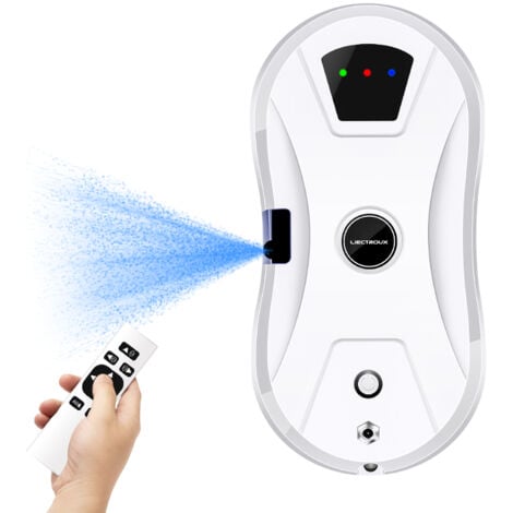 Liectroux YW610 Fensterputzroboter, Ultraschall-Wasserspray, Trocken- und Nassreinigung, KI-Pfad, Fernbedienung, 5 JAHRE GARANTIE