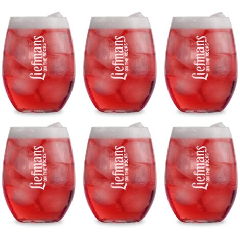 Liefmans - Lot de 6 verres à bière Fruitesse 25 cl