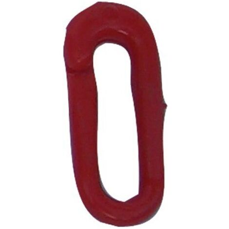 Lien blanc plastique 6 mm