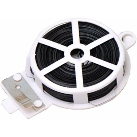 Lien de fixation en métal polyvalent de 50 m, Pour cuisine, bricolage, Attaches, Sac alimentaire, Sac de congélation, Bande d’attache 1pcs Noir-LIAIKI