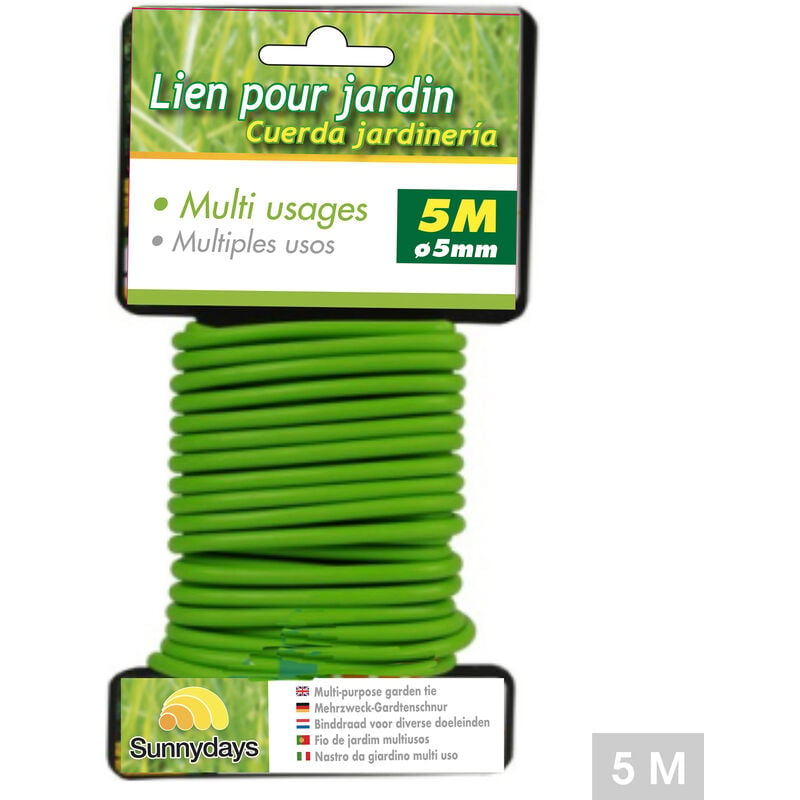 Notre Selection - Lien pour plante vert 5m - 223111 - Vert