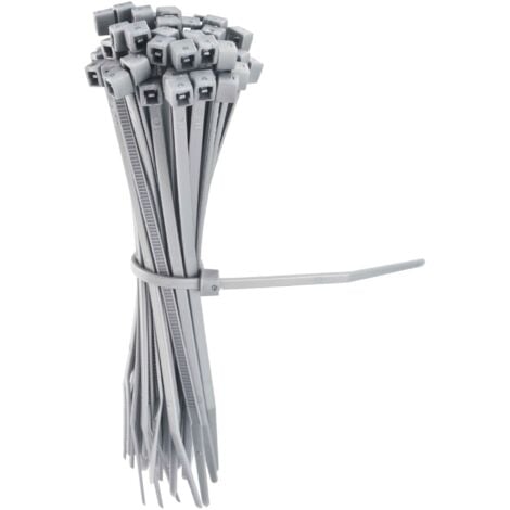 TENAX Liens gris 10cm 50 pièces