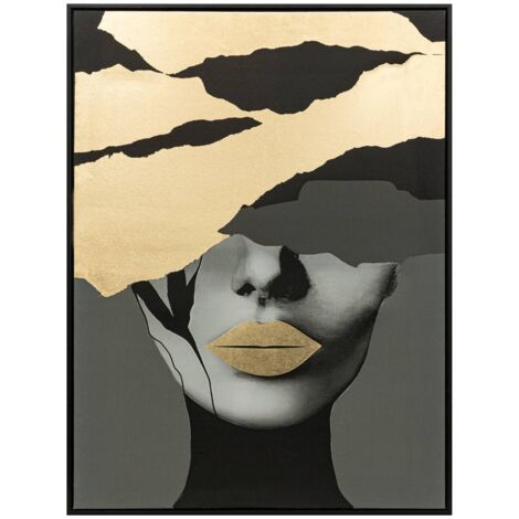 Lienzo impreso enmarcado Anaelle 60x80cm - Atmosphera créateur d'intérieur