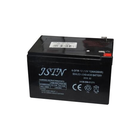 Lif batteria di ricambio 12V 10Ah piombo per pompa irroratrice 16lt 151x65x100mm