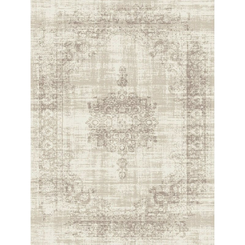 

LIFA LIVING Alfombras de habitación, Alfombra para Cocina y Salón tamaños (Color Crema, 133x200cm)