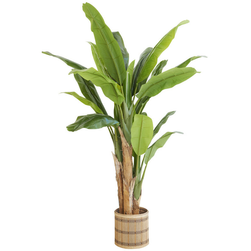 

Planta de Plátano Artificial, Planta de Plátano Artificial para Decoración, Planta de Plátano de apariencia Real Decorativa para Dormitorio y Oficina