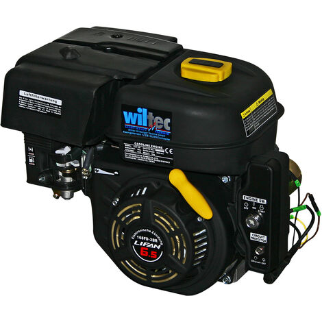 LIFAN 168 Petrol Gasoline Engine 4.8kW (6.5Hp) 196ccm with wet clutch gearbox 2:1 electric starter