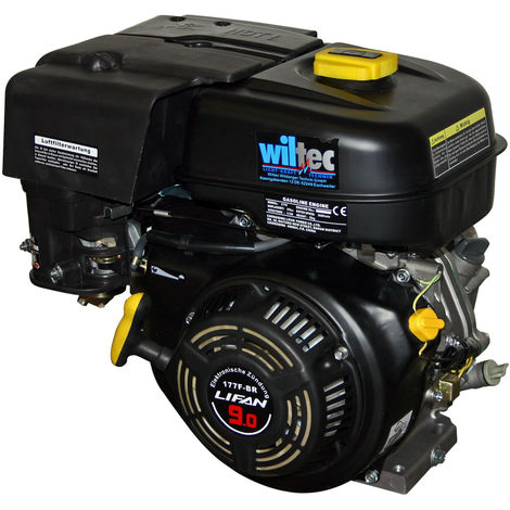 LIFAN 177 Motor de gasolina 6,6kW 9 CV 270 ccm embrague en baño de aceite reducción 2:1