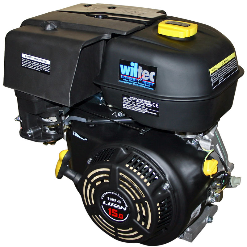 

LIFAN 190 Motor de gasolina 10,5kW (15hp) Motor de kart 25,4mm