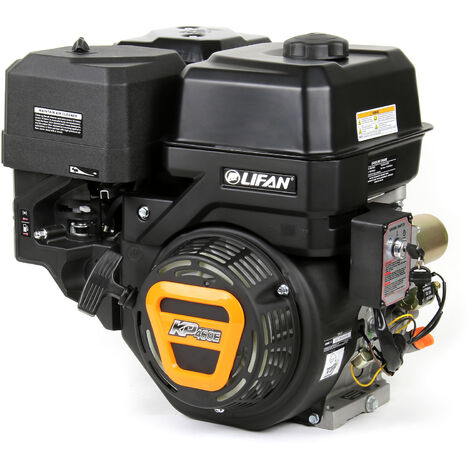 LIFAN KP460E Motor gasolina 25mm 16,3CV 1 cilindro para placas vibratorias arranque eléctrico
