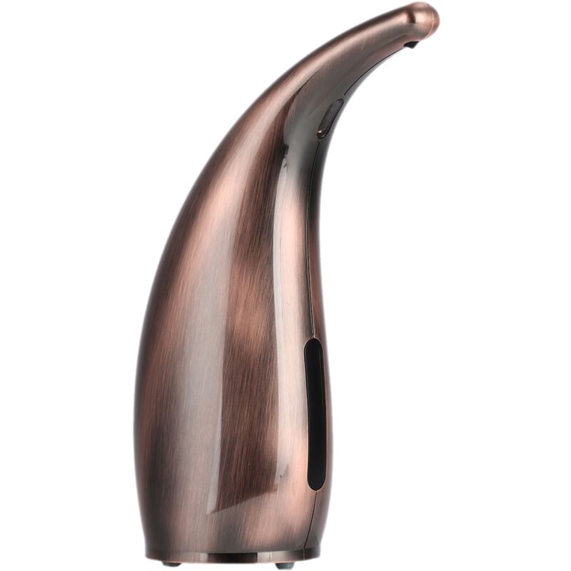 Lifcausal - Distributeur de savon automatique de salle de bain 300 ml Distributeur de savon sans contact infrarouge,Batterie(cuivre rouge)