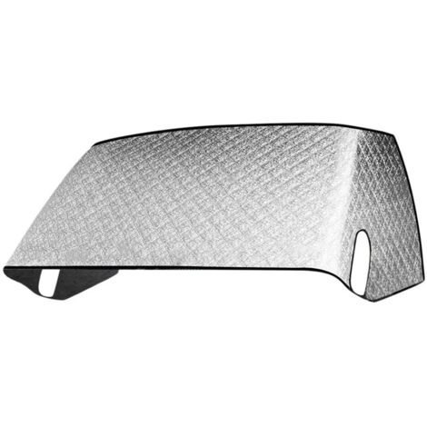 LIFCAUSAL Housse de protection pare-brise camping-car anti-neige, gel, poussière et saleté Fixation magnétique sécurisée sans perçage