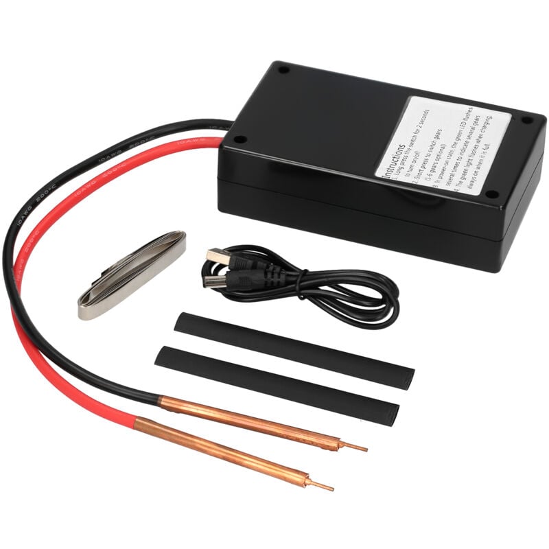 Lifcausal - Machine de soudage par points, 6 vitesses réglables 5300mAh mini machine de soudage par points rechargeable petite