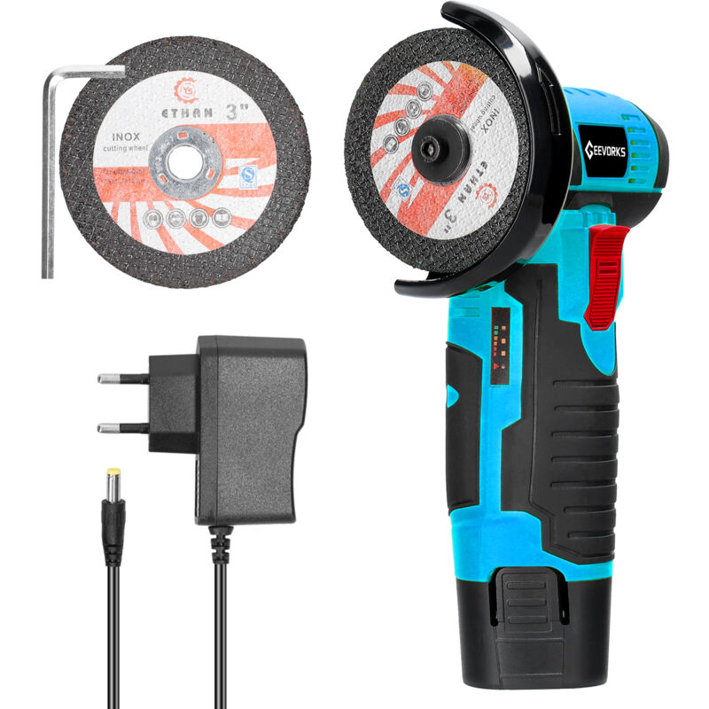 Lifcausal - Outil de meulage électrique 19500 tr/min Mini broyeur multifonctionnel Coupeur portatif pour couper le polissage des carreaux de