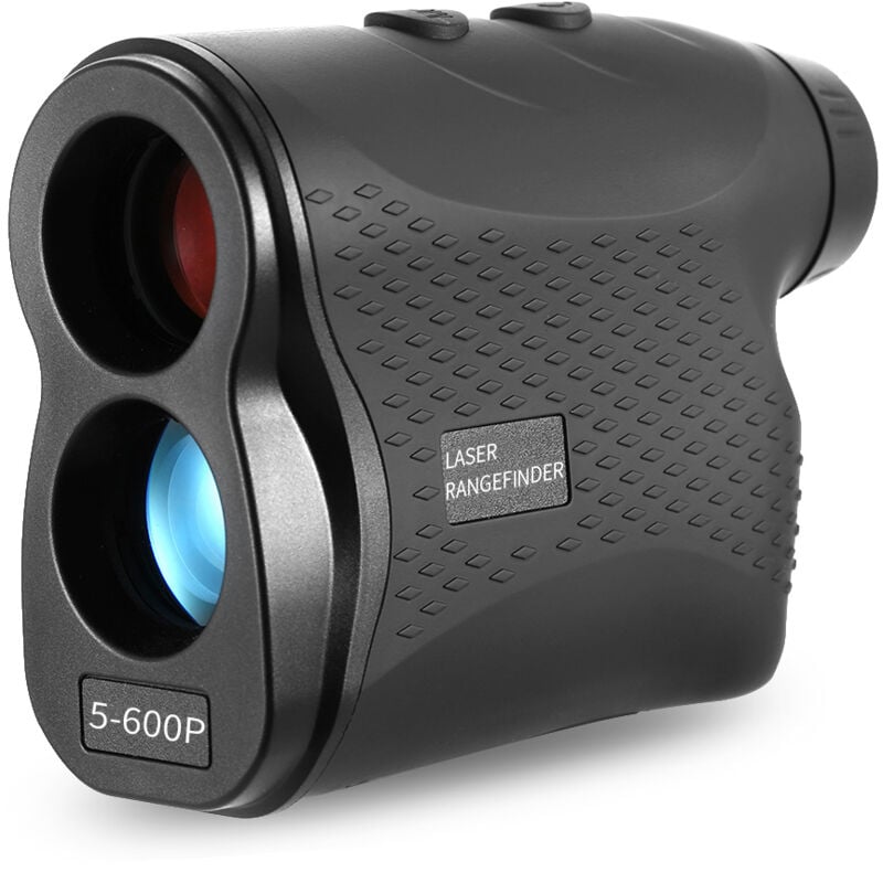 Télémètre laser de golf 5-600P, télémètre télescope, noir, 600 mètres - Lifcausal