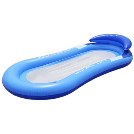 LIFCAUSAL Tragbare aufblasbare Hängematte mit faltbarer Schwimmmatratze für Pool, Strand und sommerliche Gartenpartys